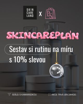 ✨ Adventní okénko: -10 % na osobní skincare plán ✨ Skincareland X BySarah Chceš zjistit, co tvoje pleť skutečně potřebuje?...