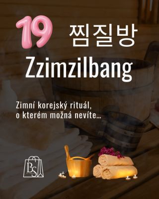 19. adventní okénko 🎄✨ Korejský rituál, o kterém jsi možná nevěděla Zzimzilbang (jjimjilbang) Kousek Koreje si můžeš...